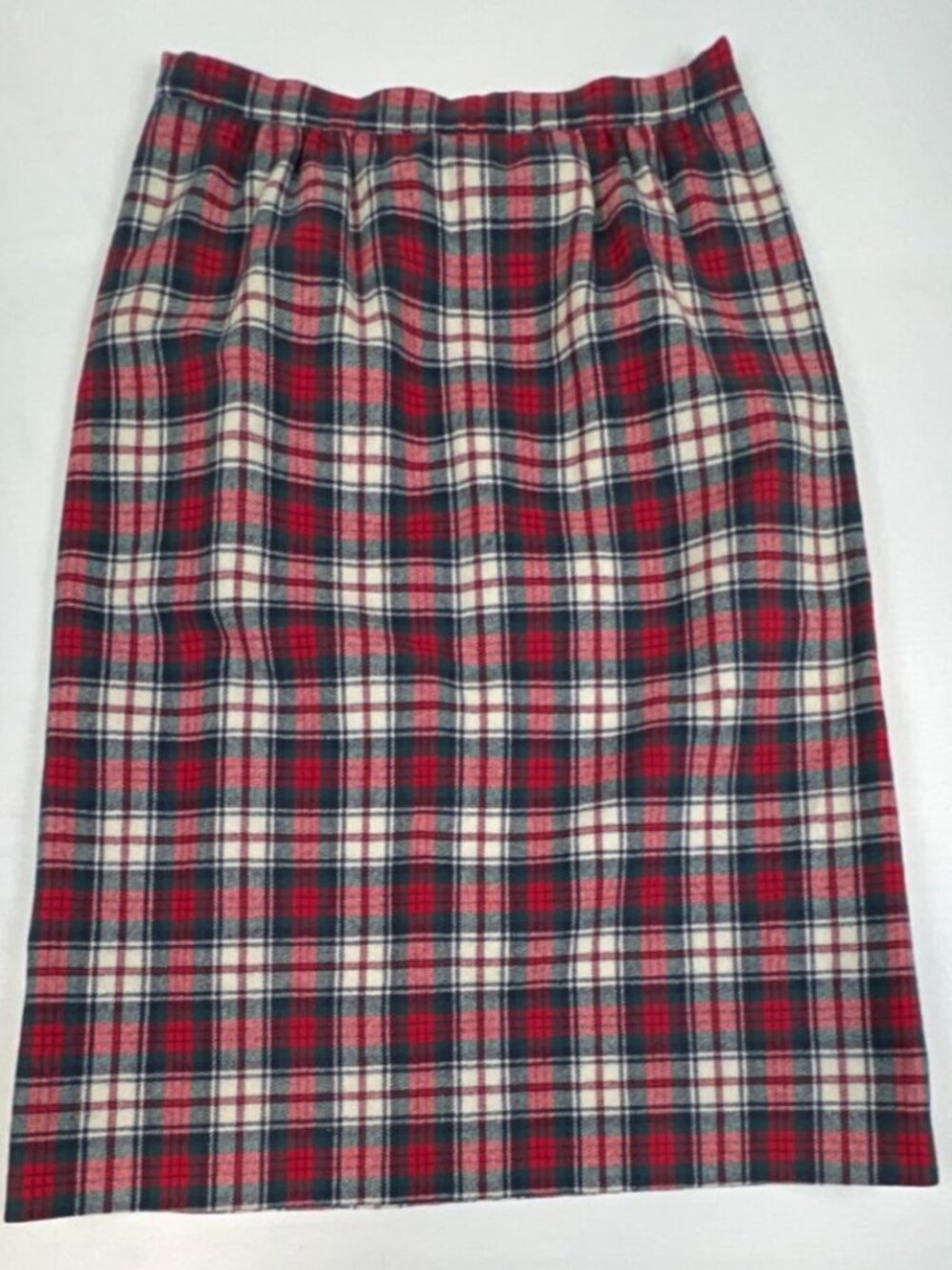 Vintage Pendleton Women 10 Macduff Tartan Plaid 100% Virgin Wool Skirt